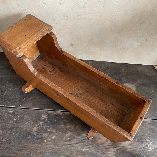 Vintage Handmade Doll Crib