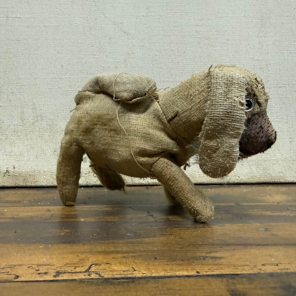 Antique Straw-filled Dog