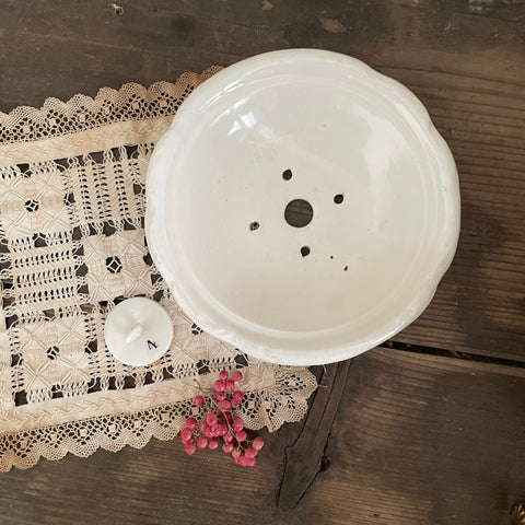 Antique Ceramic Soap Dish