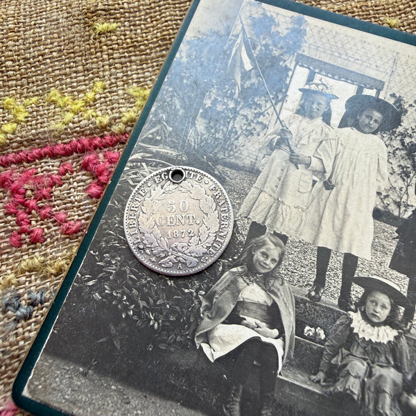 Victorian James Love Token Charm