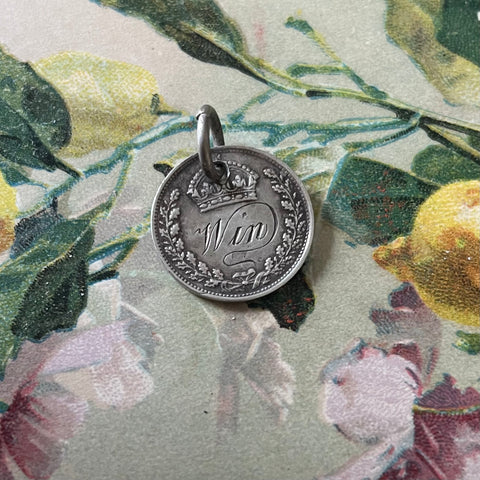Victorian Win Love Token Charm