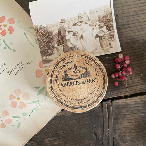 Antique French Advertising Box