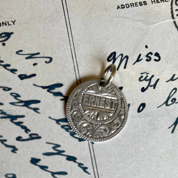 Victorian Ernest Love Token Charm