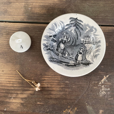 Antique Childs Plate