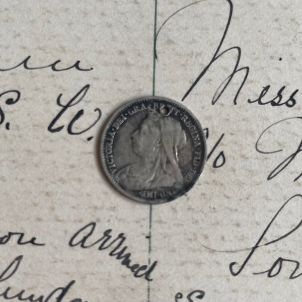 Victorian Harold Jan 1915 Love Token Charm