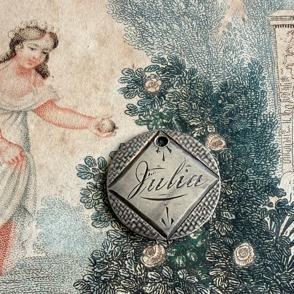 Victorian Julia Love Token Charm