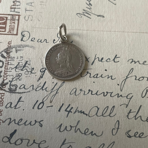 Victorian Mother Love Token Charm