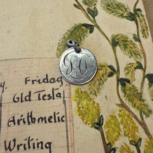 Victorian LAD Love Token Charm