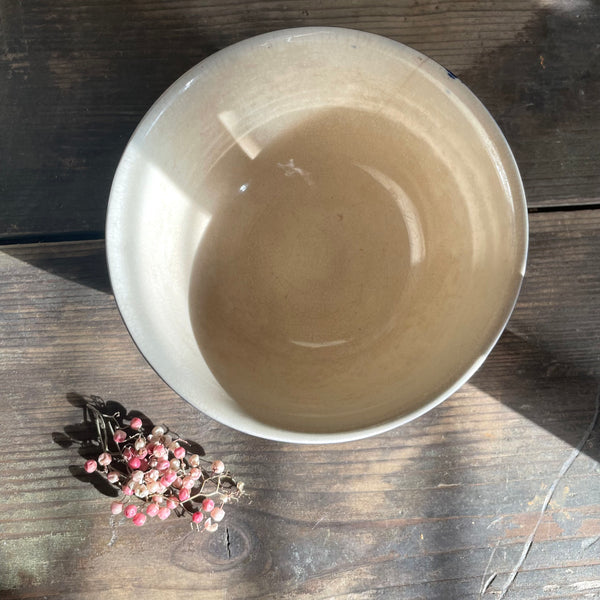 Antique 1920s Floral Bowl