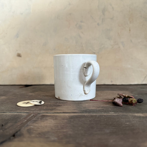 Antique 'Ladies all I pray make free and tell me how you like your tea' Cup
