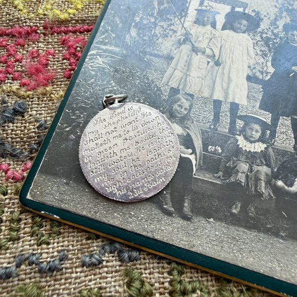 Victorian Lords Prayer Love Token Charm