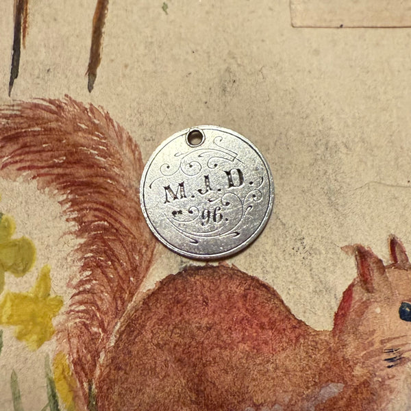 Victorian MJD Love Token Charm