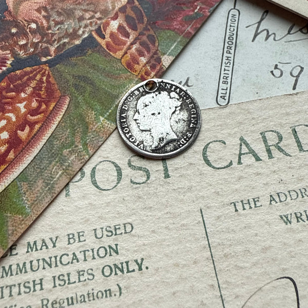 Victorian Star of David Love Token Charm