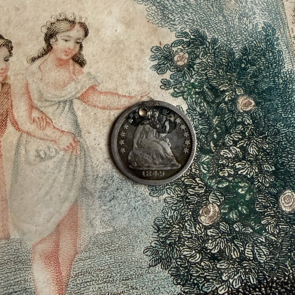 Victorian VP Love Token Charm