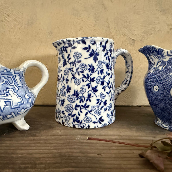 Antique Blue Transfer Jug