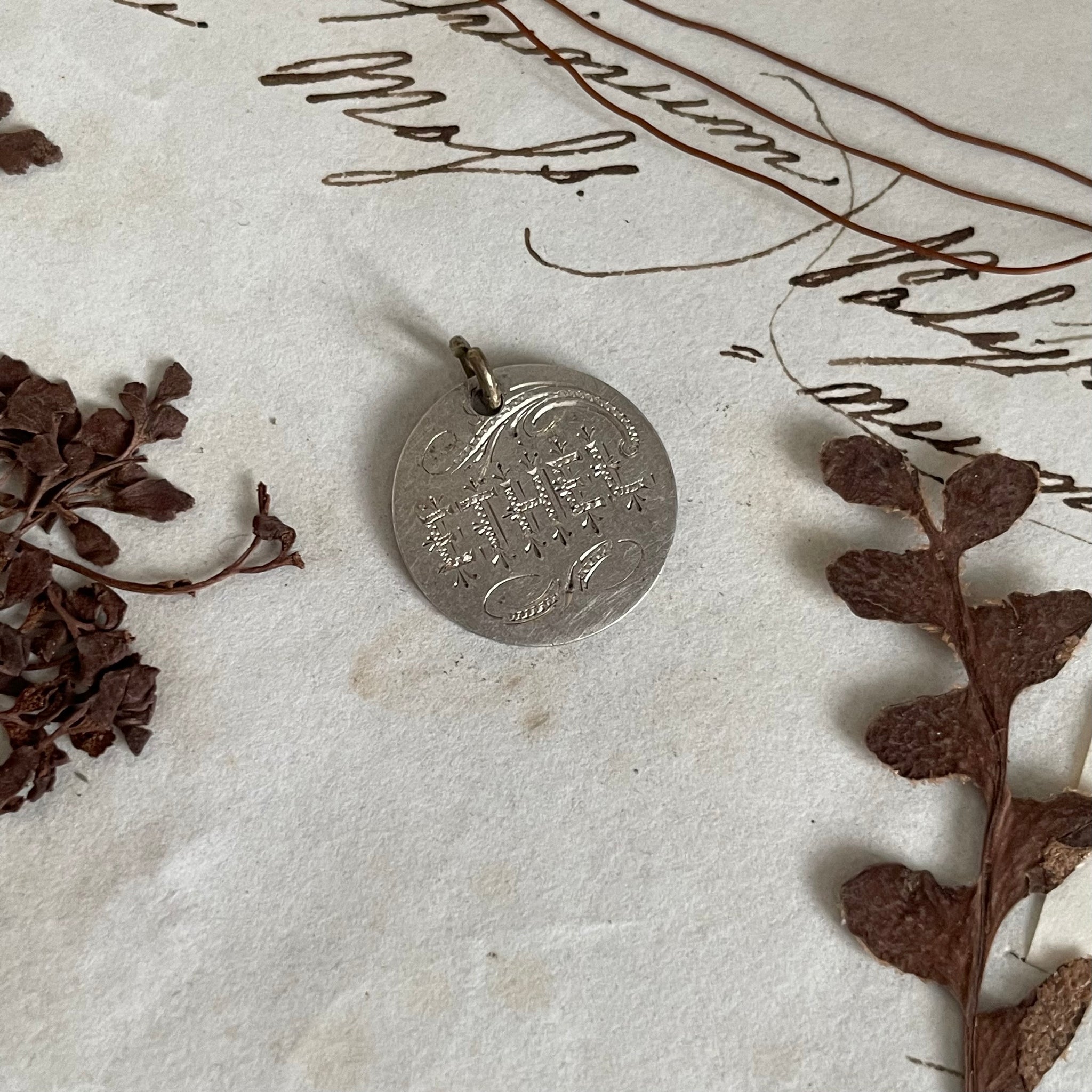 Victorian Ethel Love Token Charm