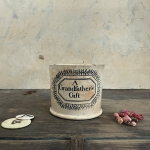 Staffordshire Antique 'A Grandfathers Gift' Mug