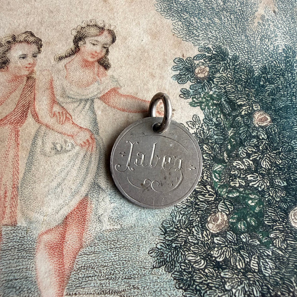 Victorian Jabez Love Token Charm