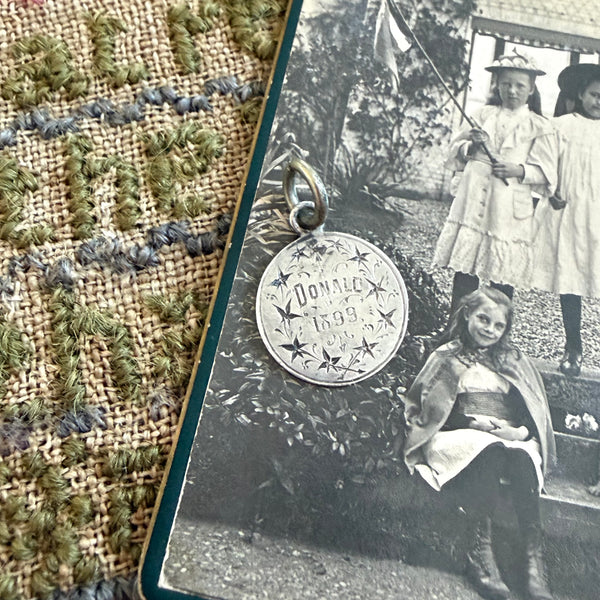Victorian Donald Love Token Charm