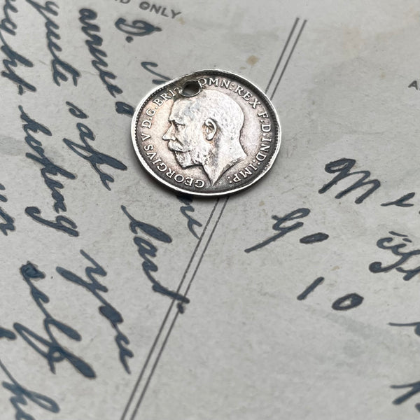 Victorian Aunt Edie Love Token Charm