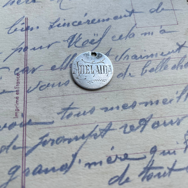 Victorian Adelaida Love Token Charm