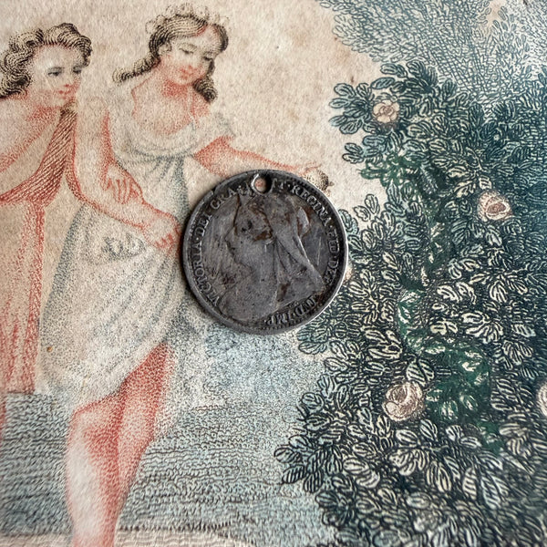Victorian BD/DB Love Token Charm