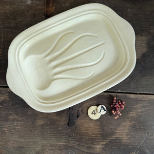 Small Antique Meat Plate