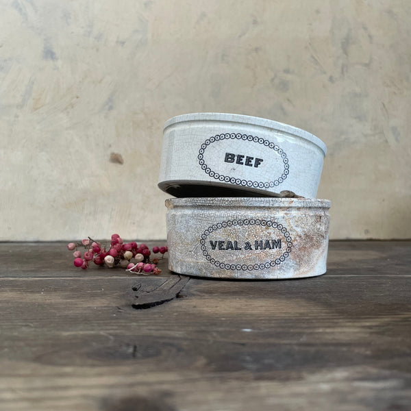 Bolland Victorian Meat Pots