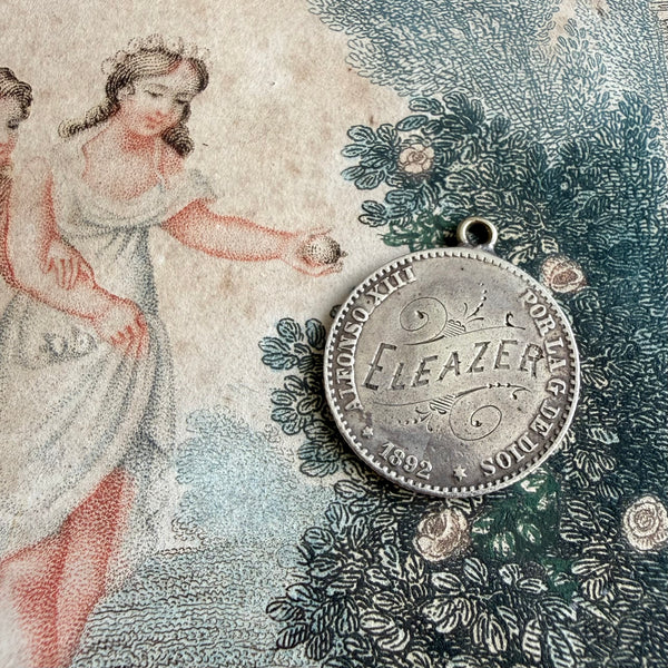Victorian Eleazer Love Token Charm