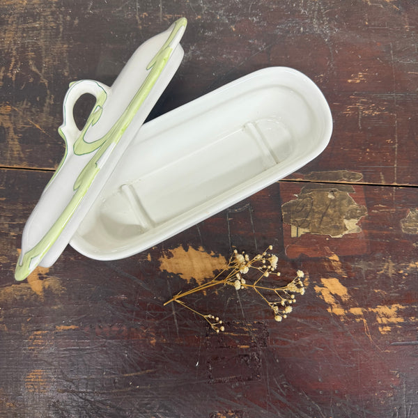 Vintage French Tooth Brush Dish