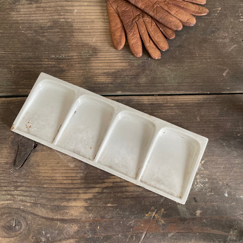 Antique Geo Rowney Paint Palette