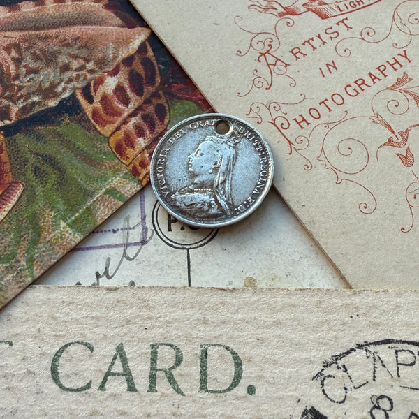 Victorian Nellie Love Token Charm