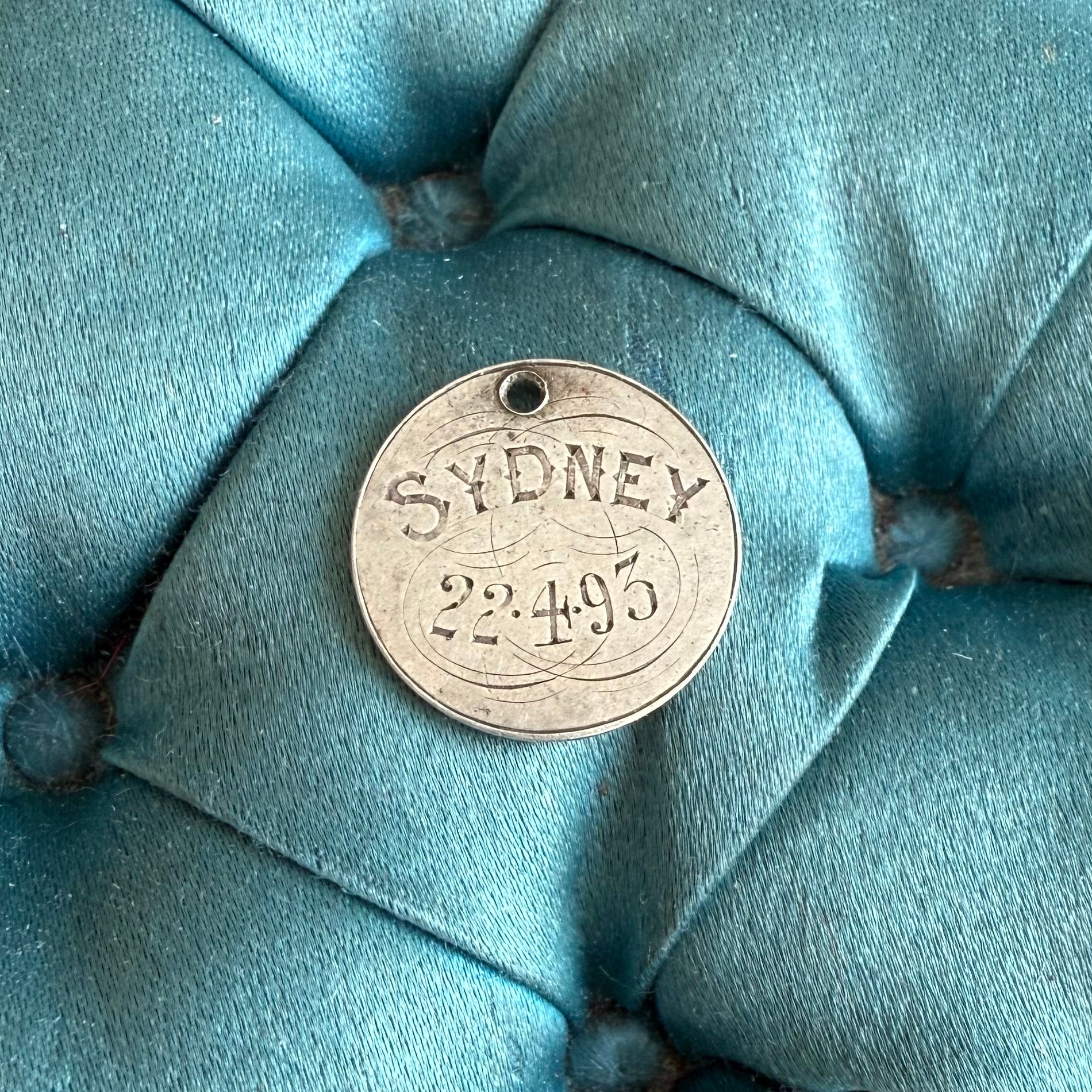Victorian Sydney 22.4.93 Love Token