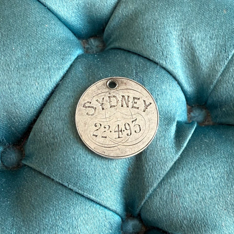 Victorian Sydney 22.4.93 Love Token