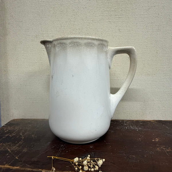 Vintage Stained & Crazed Edge Jug