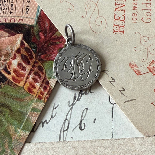 Victorian DG Love Token Charm