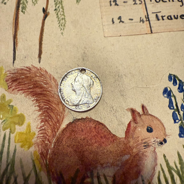 Victorian EH Love Token Charm
