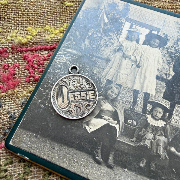 Victorian Jessie Love Token Charm