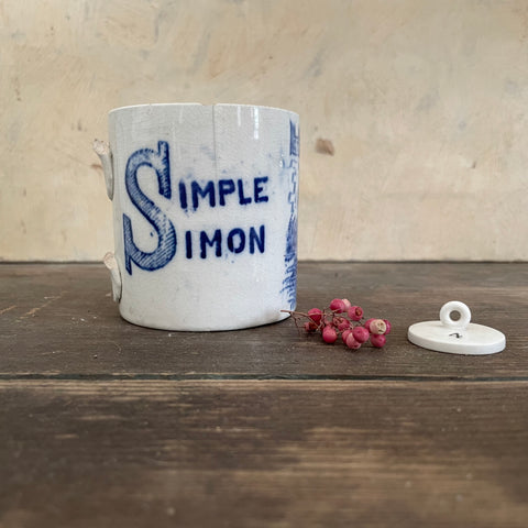 Antique Simple Simon Cup