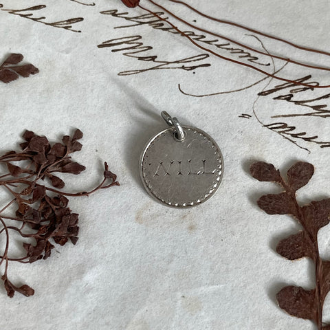 Victorian Will Love Token Charm