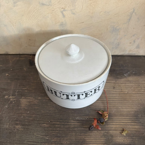 Antique Victorian Butter Dish