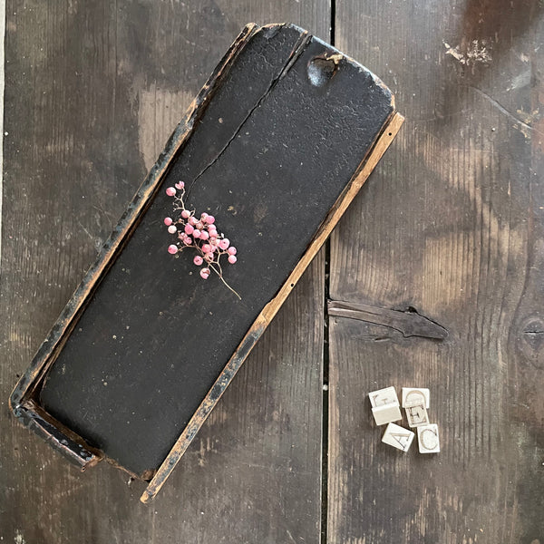 Antique Weathered and Worn Slide Lid Box