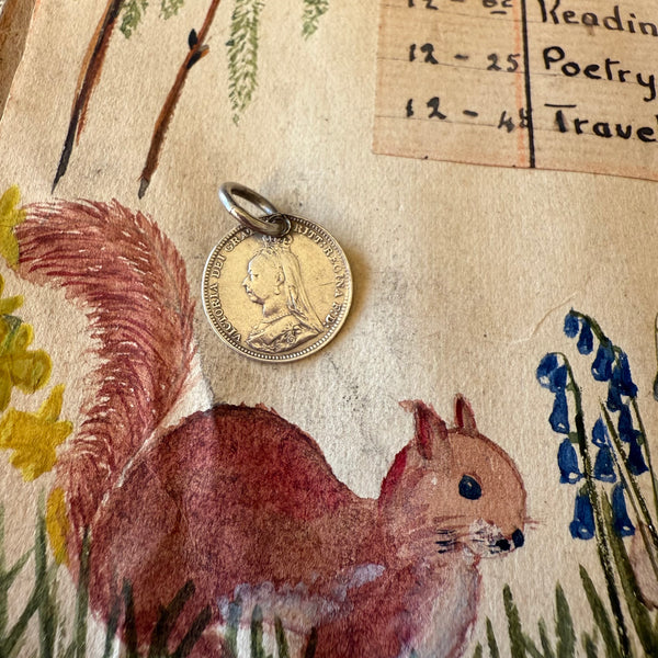 Victorian Madge Love Token Charm