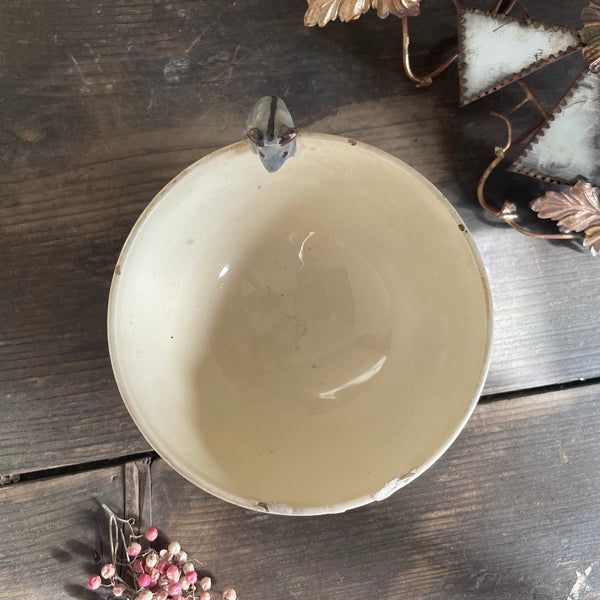 Antique French Mouse Bowl