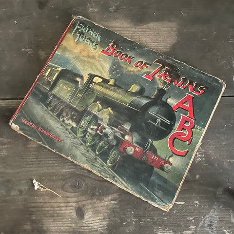 A beautiful Victorian Train Book