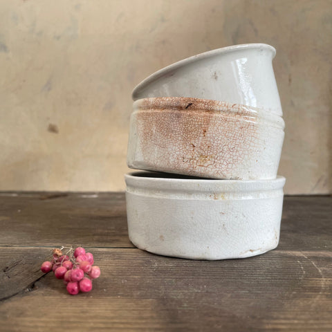 Plain Victorian Meat Pots