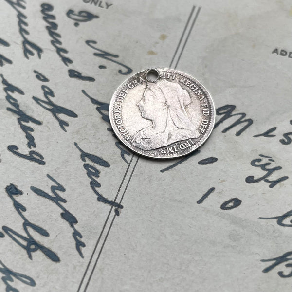 Victorian Jim Love Token Charm