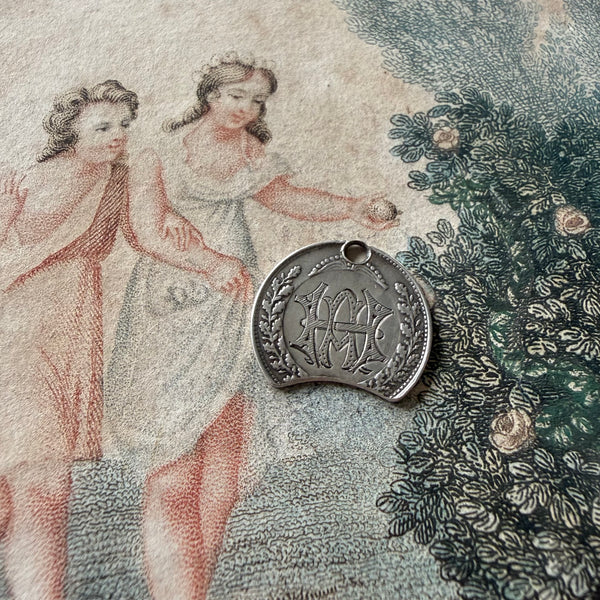 Victorian HA/AH Love Token Charm