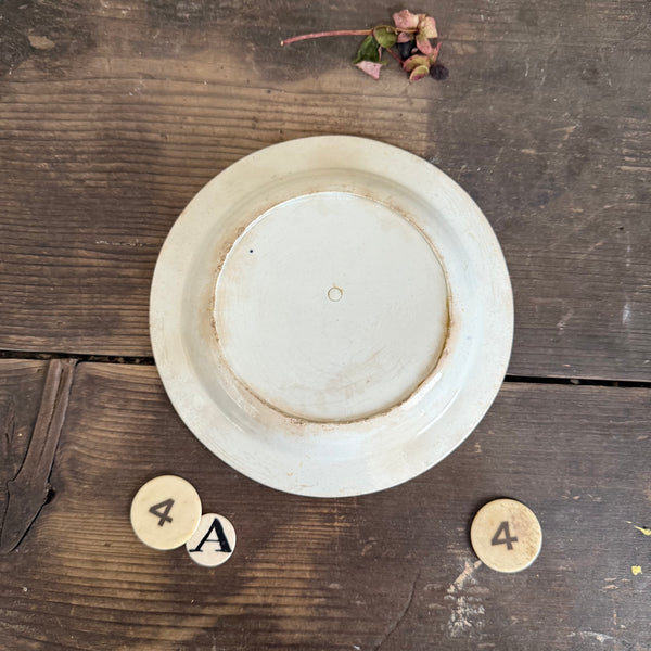 Antique 1880s Religious Plate