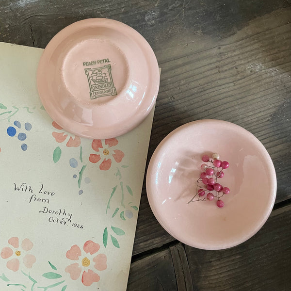 Vintage Pink Butter Pats
